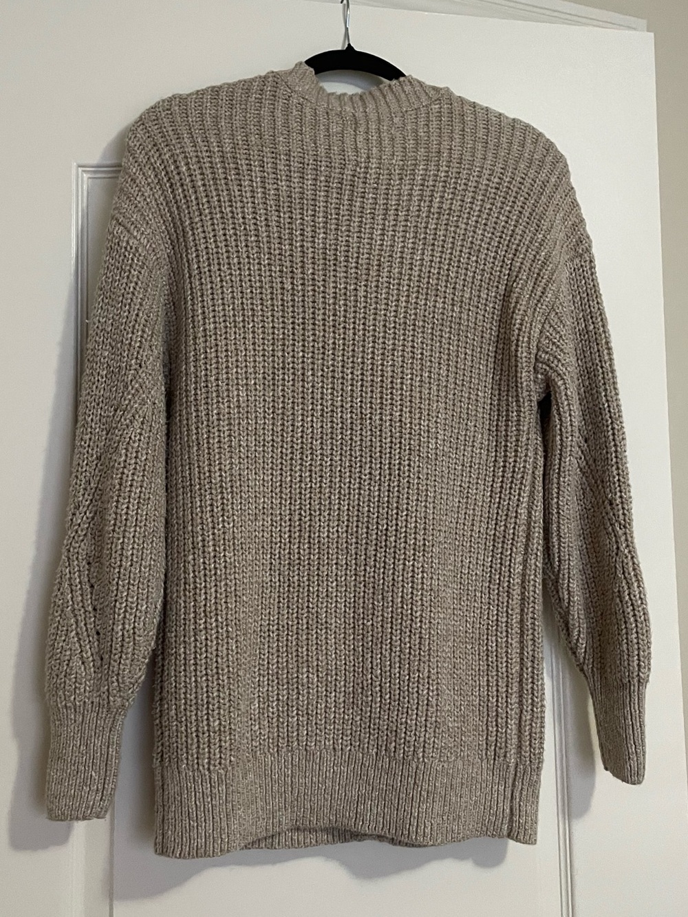 Aerie Button up Cardigan Tan XXS - Picture 2 of 4